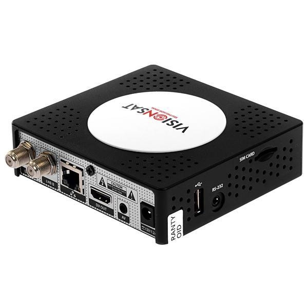 Receptor VisionSat Space HD com Wi-Fi/LNB Duplo/HDMI/USB 