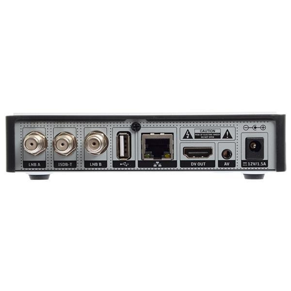 Receptor FTA VisionSat Studio 3 HD com Wi-Fi/LNB Duplo/HDMI/USB Bivolt 