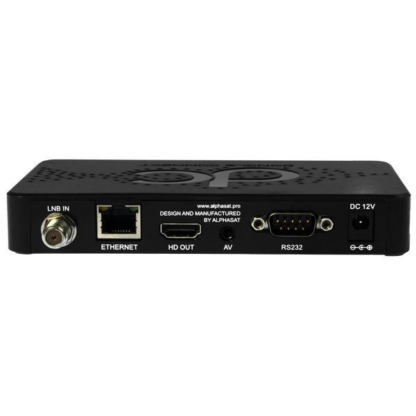 Receptor FTA Alphasat Connect com DLNA/Wi-Fi/HDMI 