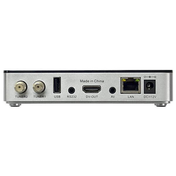 Receptor Azamerica Silver Ultra HD com Wi-Fi/HDMI/DLNA Bivolt ACM IKS SKS IPTV