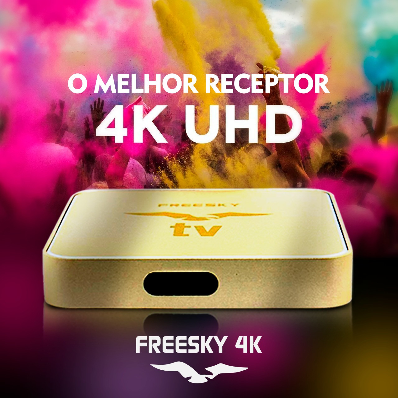 Receptor Freesky TV 4K Ultra HD IPTV 