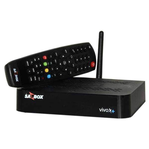 Receptor Satbox Vivo X+ Ultra HD 4K Wi-Fi HDMI/USB 