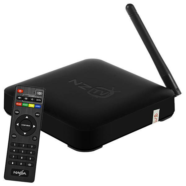 Receptor Nazabox NZ TV2 4K Ultra HD com Wi-Fi 