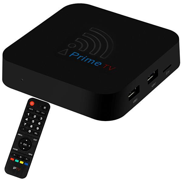 Receptor iPrimeTV Ultra HD 4K Wi-Fi/IPTV/DLNA/HDMI 