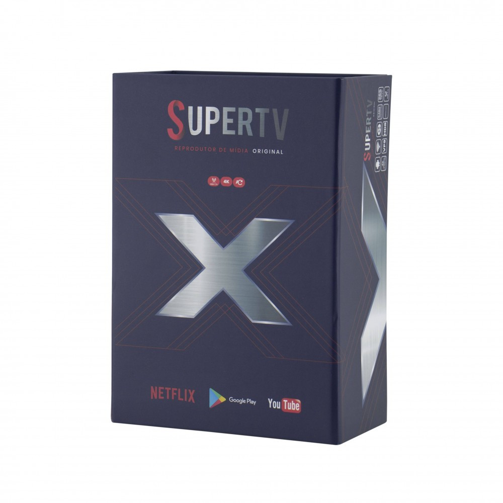 SuperTv Blue X Android 4K
