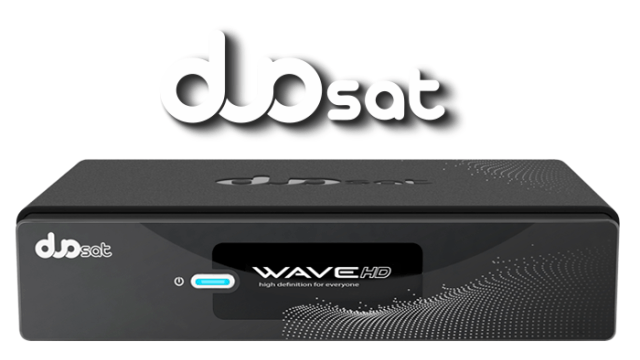 Receptor Duosat Wave HD 1080p IKS SKS IPTV ACM H265