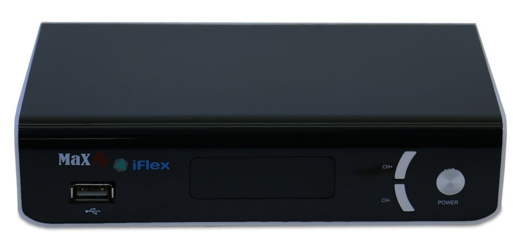 Receptor FTA Max Fly iFlex Full HD com Wi-Fi HDMI USB Bivolt