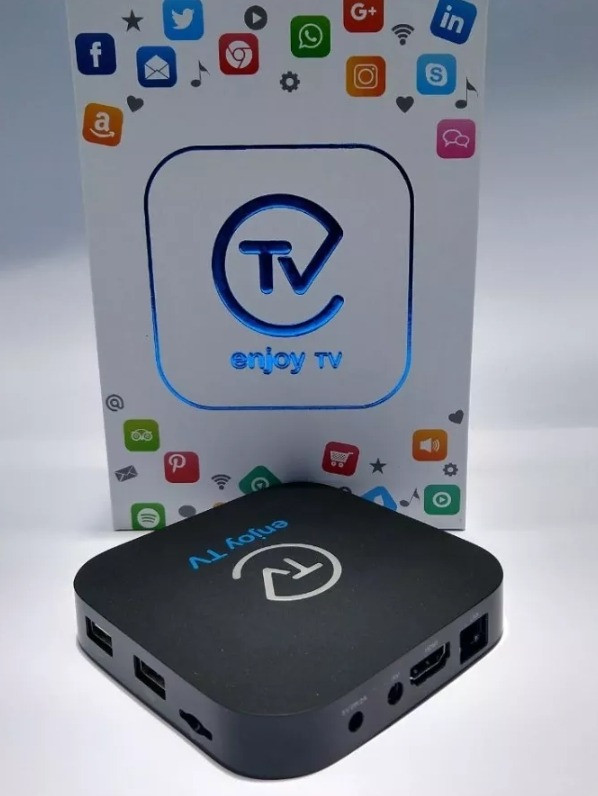 Receptor Enjoy Tv IPTV Android - Não precisa de antenas!