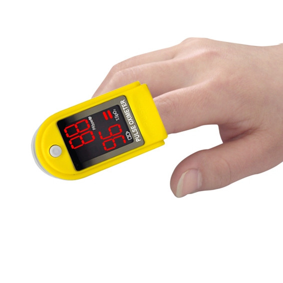 Oxímetro de dedo, Monitor De Freqüência Cardíaca, Portátil - ChoiceMMed