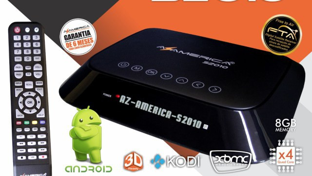 Comprar Receptor FTA Azamerica S-2010 4K 8GB Android ACM