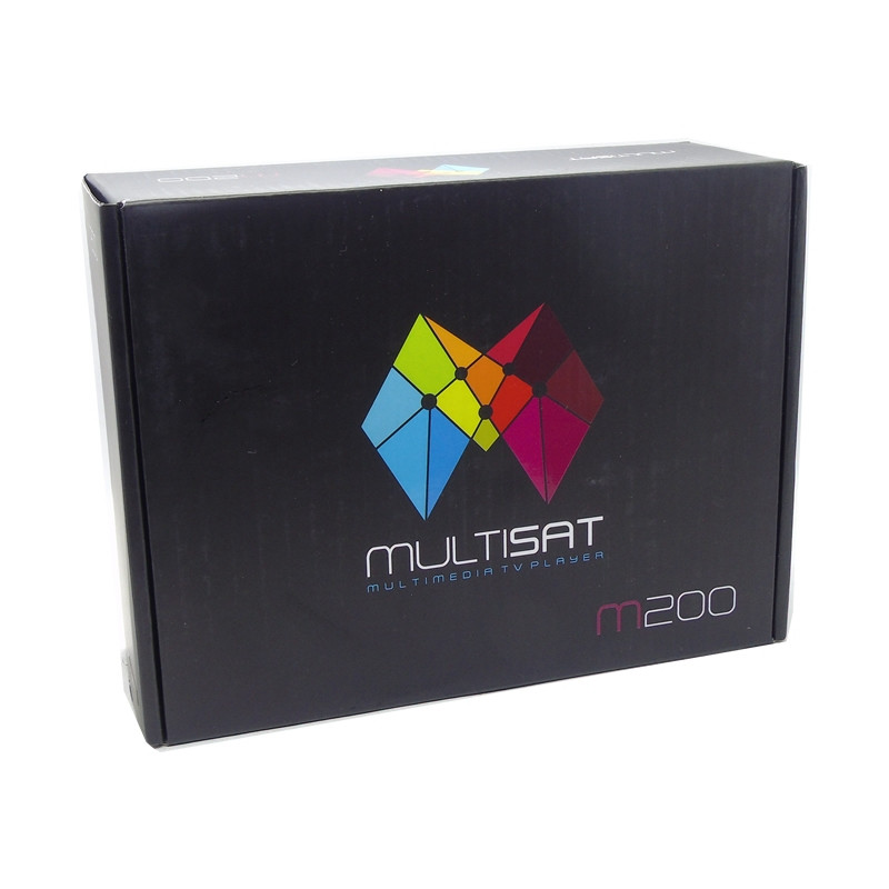 Receptor Multisat M200 Full HD Wi-Fi/IPTV/HDMI/USB 