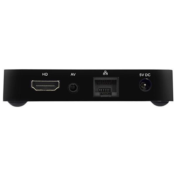 Receptor Mídia MAX Ultra HD 4K Wi-Fi/Bluetooth/HDMI/USB
