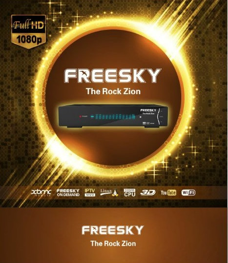 Receptor Freesky the Rock Zion HD IPTV